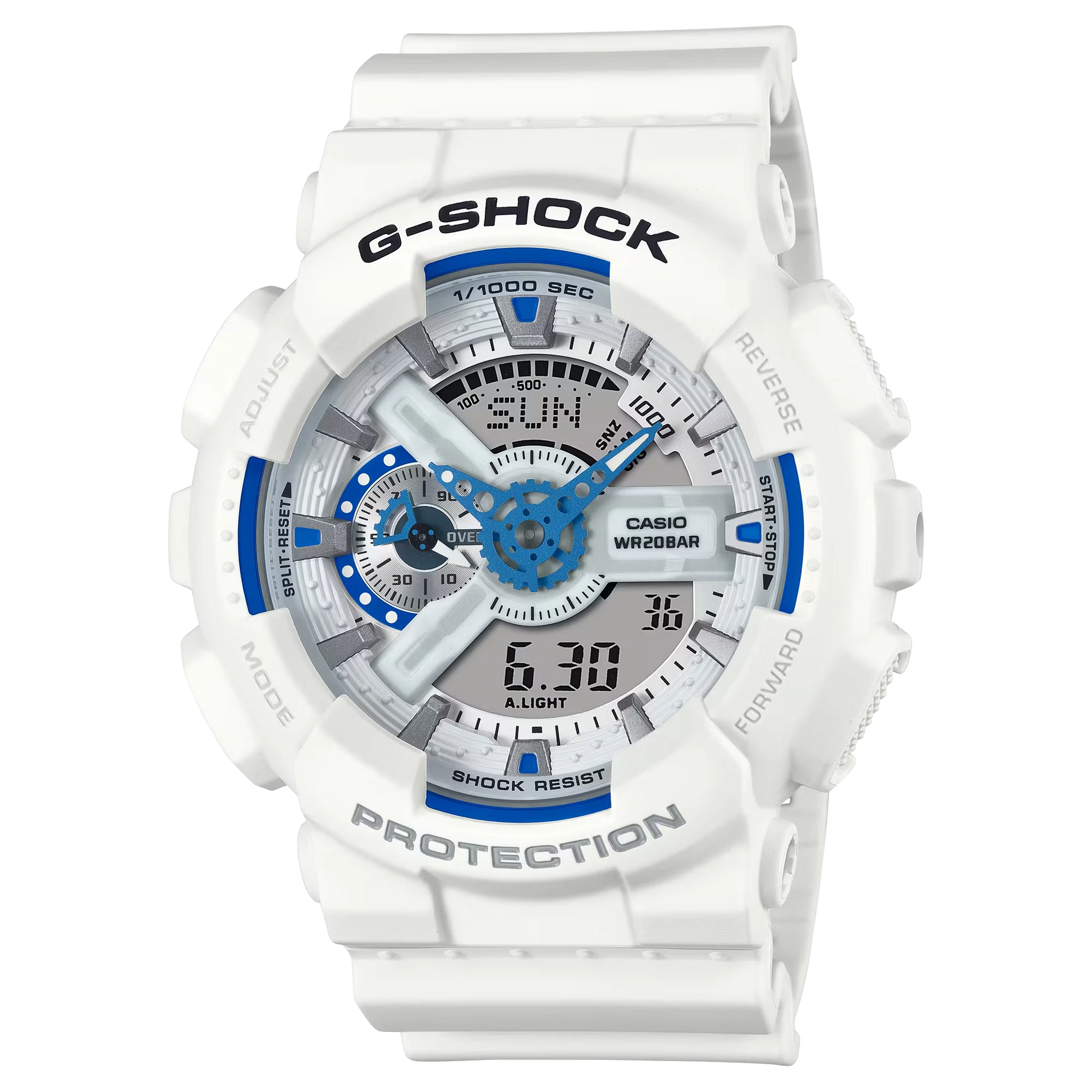 Casio G-Shock GA-110HDS‑7A – “Hidden Shine” Series