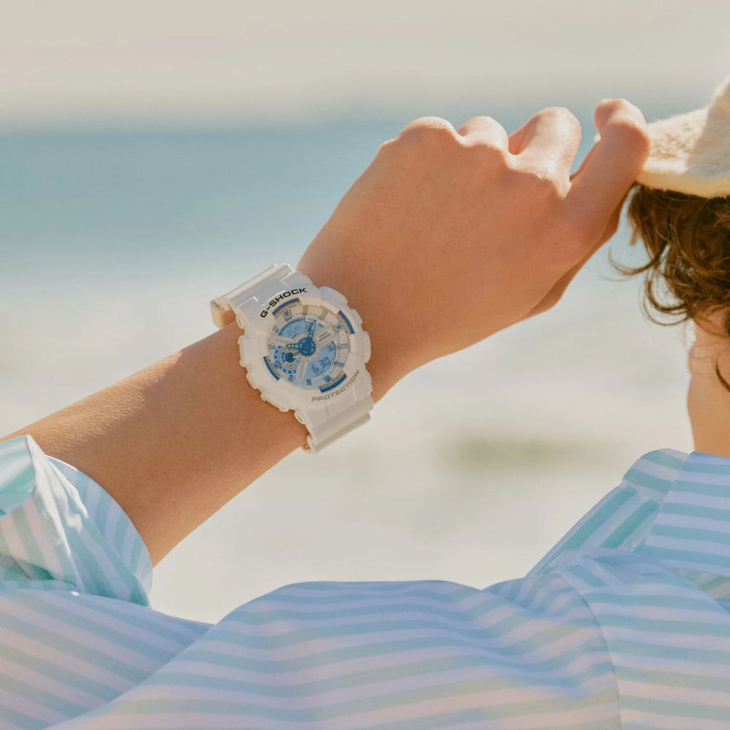 Casio G-Shock GA-110HDS‑7A – “Hidden Shine” Series