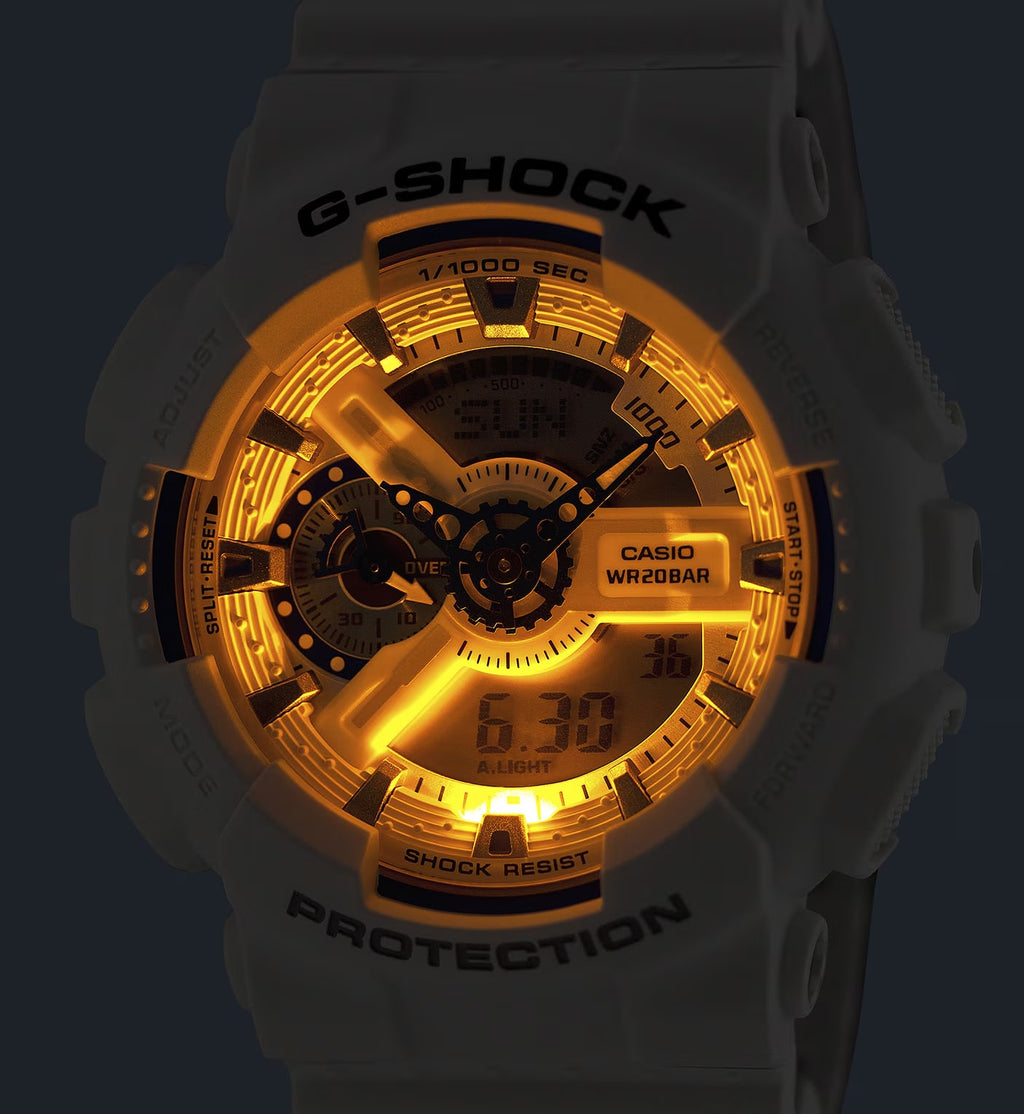 Casio G-Shock GA-110HDS‑7A – “Hidden Shine” Series